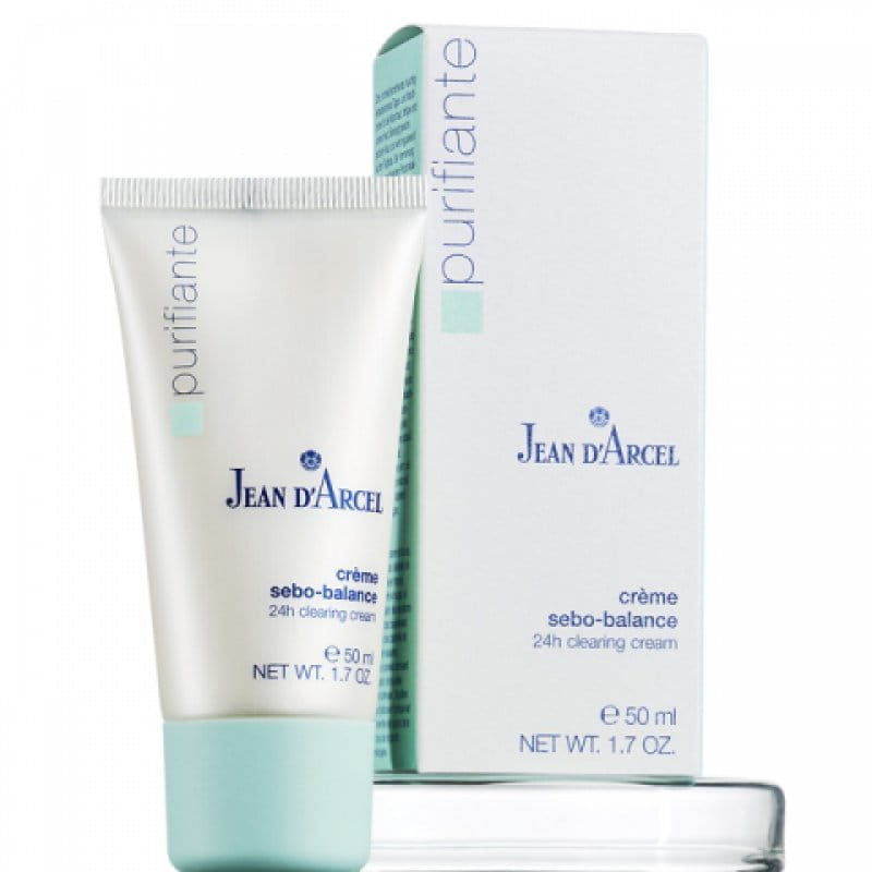 Крем для лица Jean d'Arcel Purifiante Creme Sebo-Balance себорегулирующий, для жирной кожи